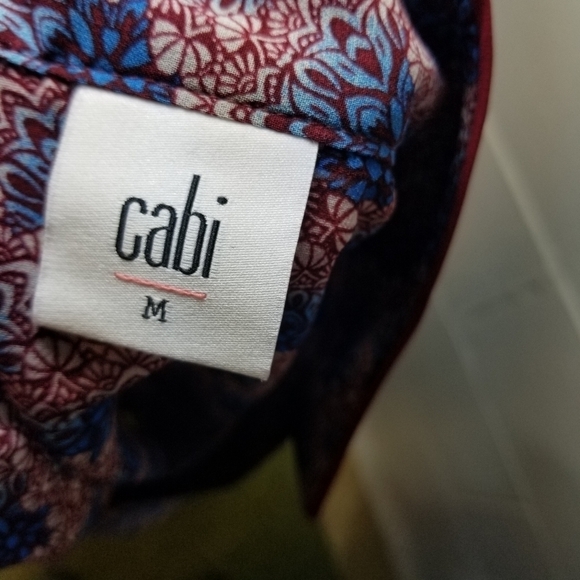 Cabi 3620 fan high collar sleeveless blouse - Picture 8 of 12